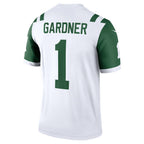 Johmsee NY.Jets #1 Ahmad Sauce Gardner White Player Legend Performance Top Jersey