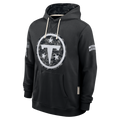 Johmsee T.Titans Black 2026 Salute to Service Sideline Dri-FIT Pullover Hoodie Jerseys