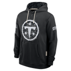 Johmsee T.Titans Black 2026 Salute to Service Sideline Dri-FIT Pullover Hoodie Jerseys