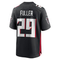 Johmsee A.Falcons #29 Jordan Fuller Black Team Game Jersey