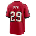 Johmsee TB.Buccaneers #29 Christian Izien Red Game Jersey