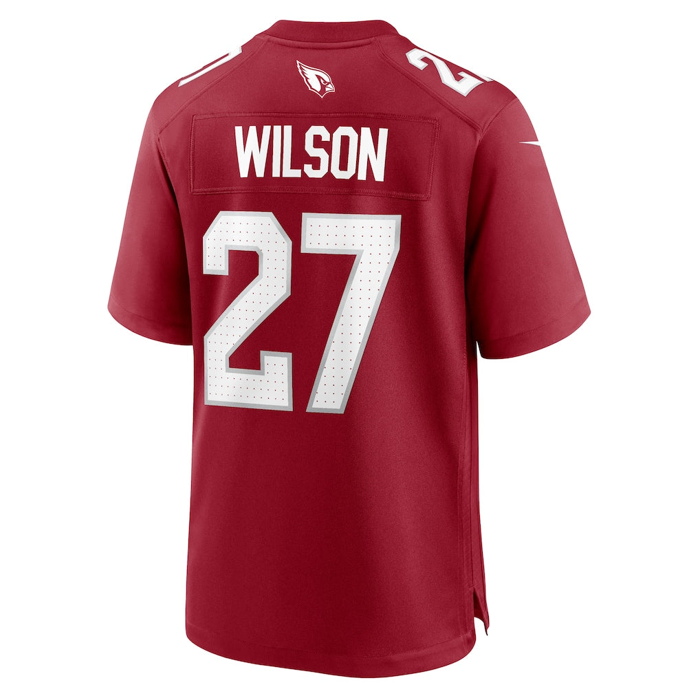 Johmsee A.Cardinals #27 Divaad Wilson Cardinal Team Game Jersey