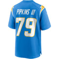 Johmsee LA.Chargers #79 Trey Pipkins III Powder Blue Game Jersey