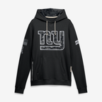 Johmsee NY.Giants Black 2026 Salute to Service Sideline Dri-FIT Pullover Hoodie Jerseys