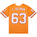Johmsee TB.Buccaneers #63 Lee Roy Selmon Mitchell & Ness Orange 1976 Legacy Replica Jersey