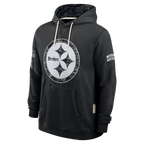 Johmsee P.Steelers Black 2026 Salute to Service Sideline Dri-FIT Pullover Hoodie Jerseys