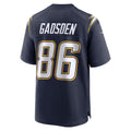 Johmsee LA.Chargers #86 Oronde Gadsden Navy Alternate 2 Super Chargers Game Jersey