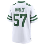 Johmsee NY.Jets #57 C.J. Mosley White Game Jersey