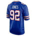 Johmsee B.Bills #92 DaQuan Jones Royal Game Player Jersey