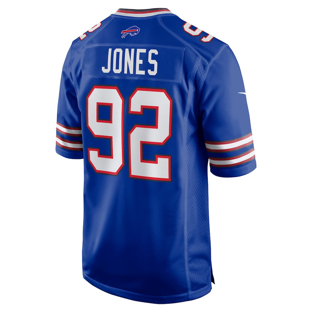 Johmsee B.Bills #92 DaQuan Jones Royal Game Player Jersey