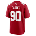 Johmsee A.Cardinals #90 Zach Carter Cardinal Team Game Jersey