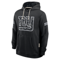 Johmsee NY.Giants Black 2026 Salute to Service Sideline Dri-FIT Pullover Hoodie Jerseys