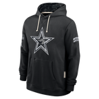 Johmsee D.Cowboys Black 2026 Salute to Service Sideline Dri-FIT Pullover Hoodie Jerseys