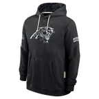 Johmsee C.Panthers Black 2026 Salute to Service Sideline Dri-FIT Pullover Hoodie Jerseys