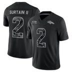 Johmsee D.Broncos #2 Patrick Surtain II Player Black Limited 2026 Salute to Service Home Game Stitched Jerseys