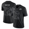 Johmsee LA.Rams #12 Puka Nacua Player Black Limited 2026 Salute to Service Home Game Stitched Jerseys