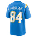 Johmsee LA.Chargers #84 KeAndre Lambert-Smith Powder Blue Team Game Jersey