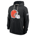Johmsee C.Browns Black 2026 Salute to Service Sideline Dri-FIT Pullover Hoodie Jerseys