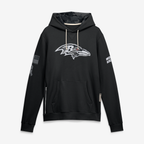 Johmsee B.Ravens Black 2026 Salute to Service Sideline Dri-FIT Pullover Hoodie Jerseys