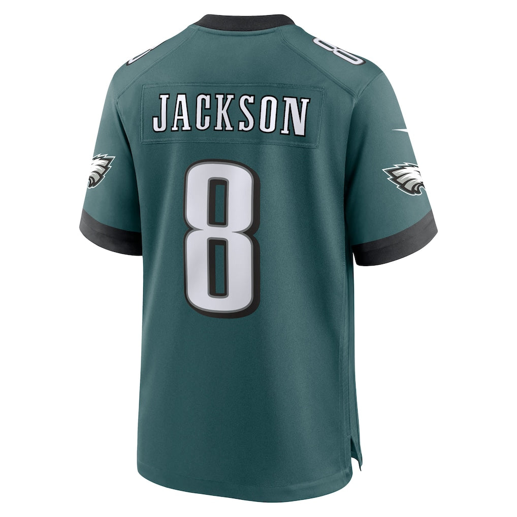 Johmsee P.Eagles #8 Adoree' Jackson Midnight Green Team Game Jersey