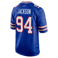 Johmsee B.Bills #94 Landon Jackson Royal Team Game Jersey