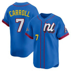 Johmsee A.Diamondbacks #7 Corbin Carroll Player Blue All-Star Edition Limited Personalized Stitched Jerseys