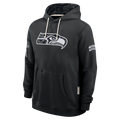 Johmsee S.Seahawks Black 2026 Salute to Service Sideline Dri-FIT Pullover Hoodie Jerseys