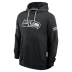 Johmsee S.Seahawks Black 2026 Salute to Service Sideline Dri-FIT Pullover Hoodie Jerseys
