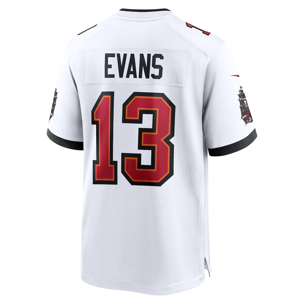 Johmsee TB.Buccaneers #13 Mike Evans White Game Jersey