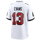 Johmsee TB.Buccaneers #13 Mike Evans White Game Jersey