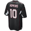 Johmsee A.Cardinals #10 DeAndre Hopkins Black Game Player Jersey