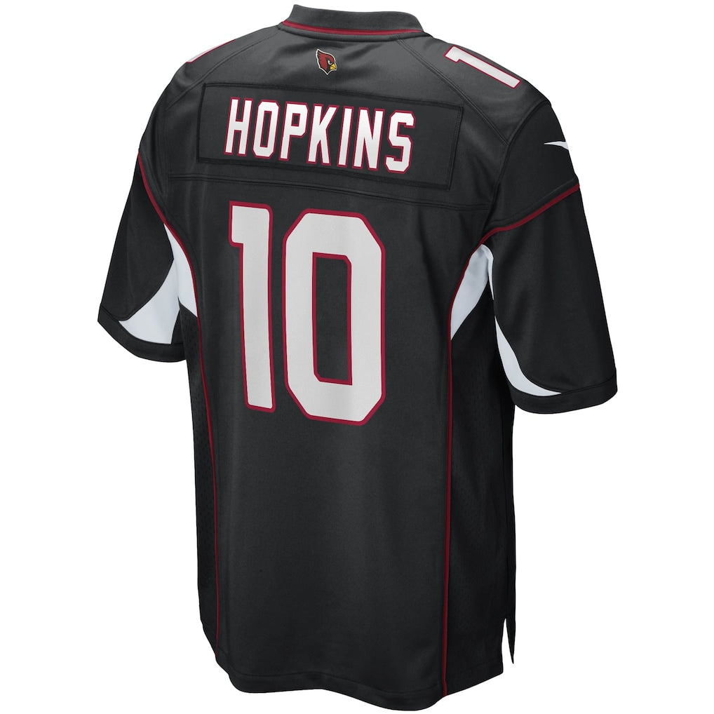 Johmsee A.Cardinals #10 DeAndre Hopkins Black Game Player Jersey