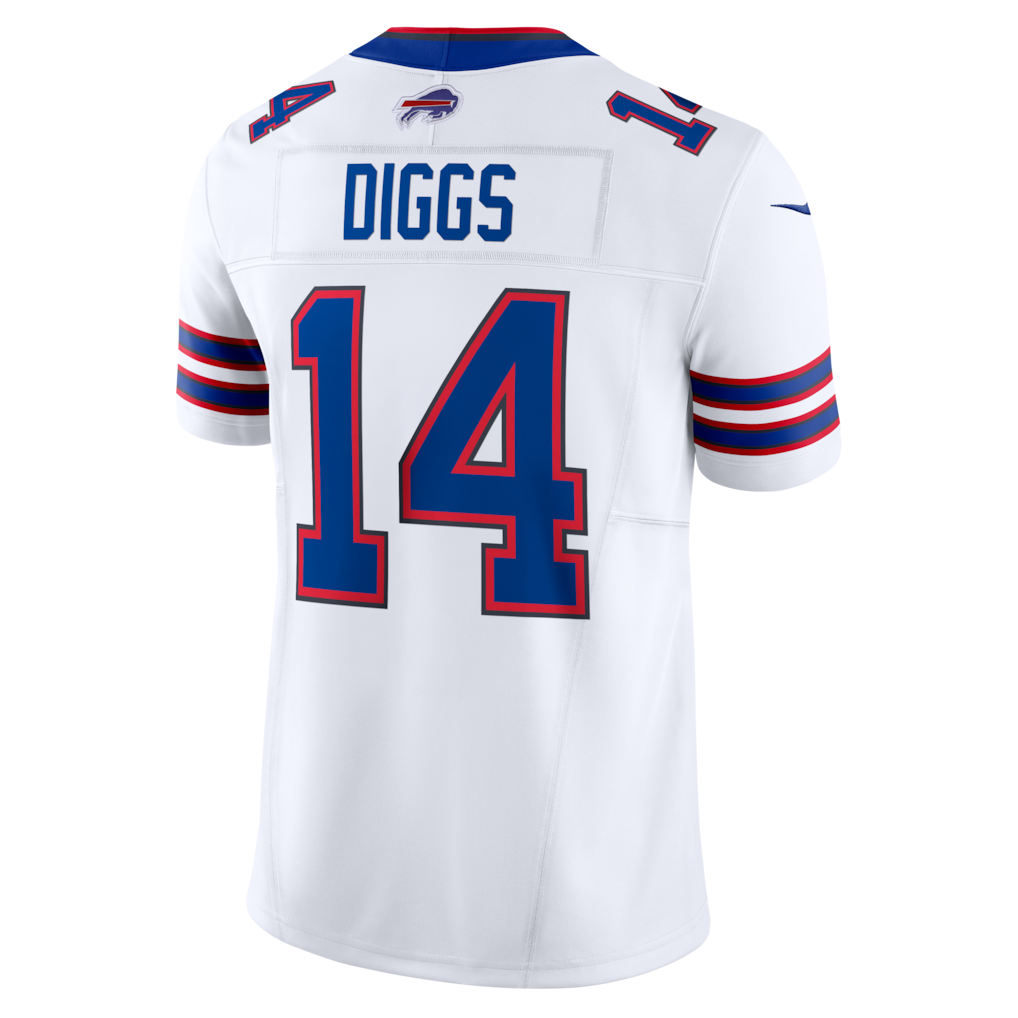 Johmsee B.Bills #14 Stefon Diggs White Vapor F.U.S.E. Limited Jersey