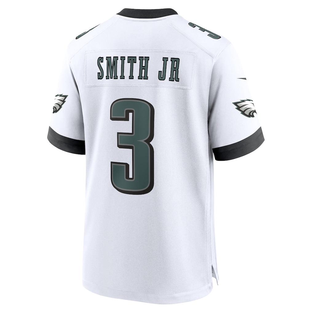 Johmsee P.Eagles #3 Nolan Smith White Game Jersey