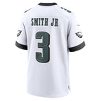 Johmsee P.Eagles #3 Nolan Smith White Game Jersey