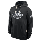 Johmsee NY.Jets Black 2026 Salute to Service Sideline Dri-FIT Pullover Hoodie Jerseys