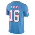 Johmsee T.Titans #16 Treylon Burks Light Blue Vapor F.U.S.E. Limited Jersey