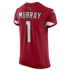 Johmsee A.Cardinals #1 Kyler Murray Cardinal Vapor Elite Jersey