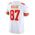 Johmsee KC.Chiefs #87 Travis Kelce White Vapor F.U.S.E. Limited Jersey