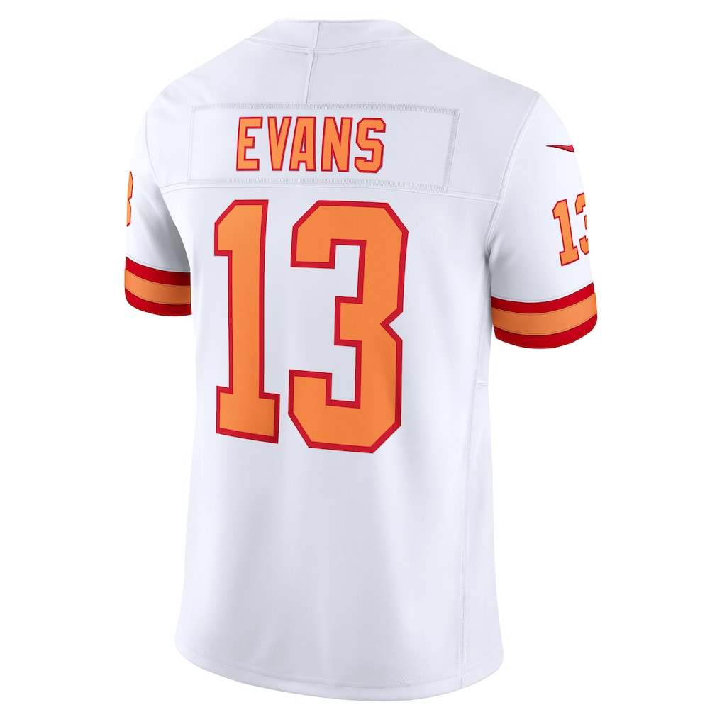 Johmsee TB.Buccaneers #13 Mike Evans White Vapor F.U.S.E. Player Limited Jersey
