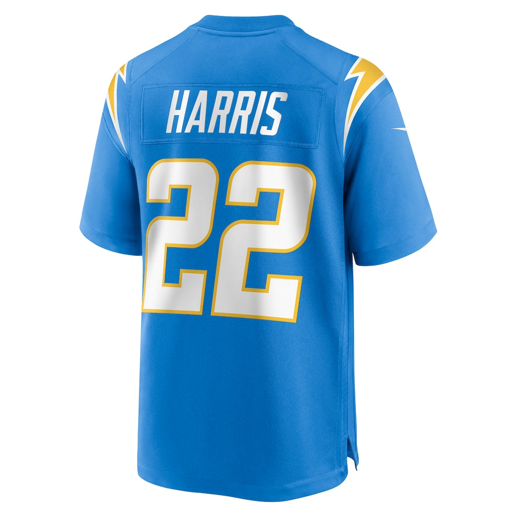 Johmsee LA.Chargers #22 Najee Harris Powder Blue Player Game Jersey