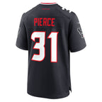Johmsee H.Texans #31 Dameon Pierce Navy Game Jersey