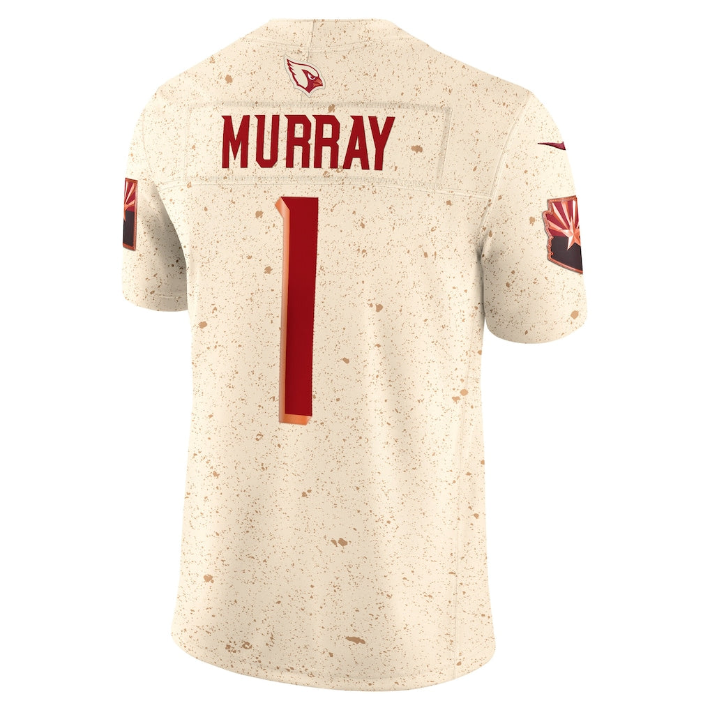Johmsee A.Cardinals #1 Kyler Murray Natural 2025 Rivalries Collection Limited Jersey
