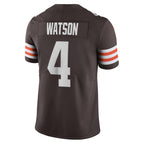 Johmsee C.Browns #4 Deshaun Watson Brown Vapor Limited Jersey