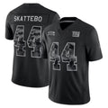 Johmsee NY.Giants #44 Cam Skattebo Player Black Limited 2026 Salute to Service Home Game Stitched Jerseys