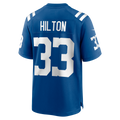 Johmsee IN.Colts #33 Mike Hilton Royal Team Game Jersey