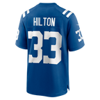 Johmsee IN.Colts #33 Mike Hilton Royal Team Game Jersey