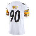 Johmsee #90 T.J. Watt Player P.Steelers White Vapor F.U.S.E. Limited Stitched Jersey