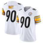 Johmsee #90 T.J. Watt Player P.Steelers White Vapor F.U.S.E. Limited Stitched Jerseys