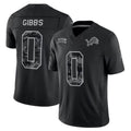 Johmsee D.Lions #0 Jahmyr Gibbs Player Black Limited 2026 Salute to Service Home Game Stitched Jerseys